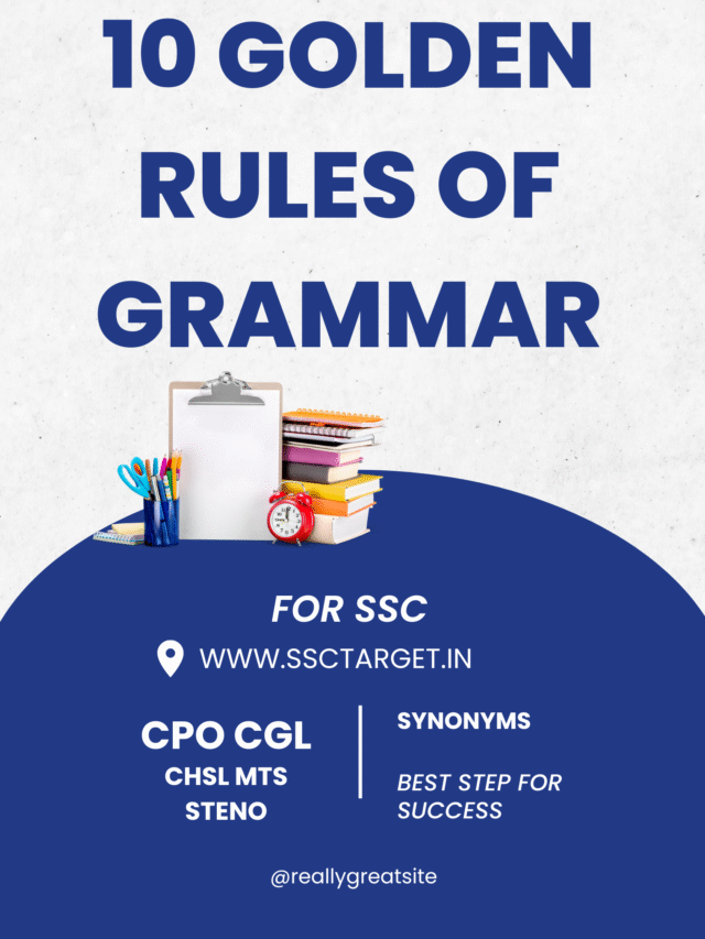 10 Golden Rules of Grammar