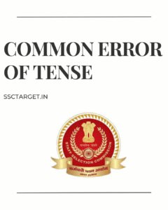 SSC TENSE