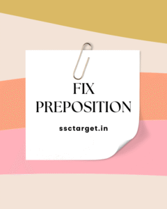 PREPOSITION