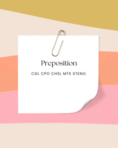 PREPOSITION