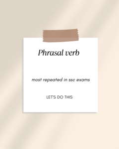 phrasal verb
